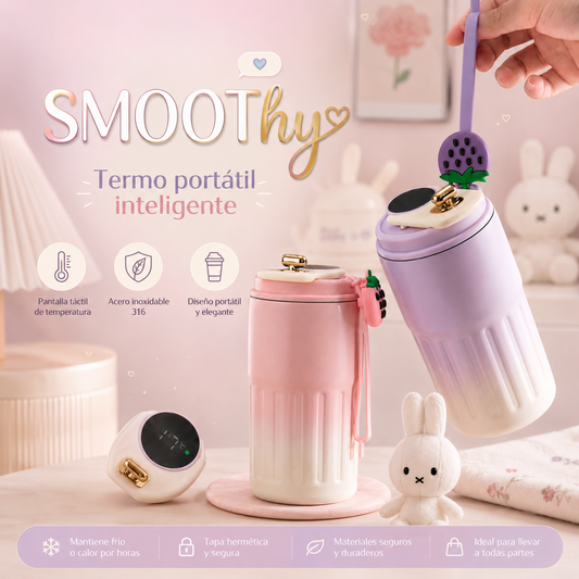 𝙎𝙈𝙊𝙊𝙏𝙝𝙮™ Termo Portátil inteligente