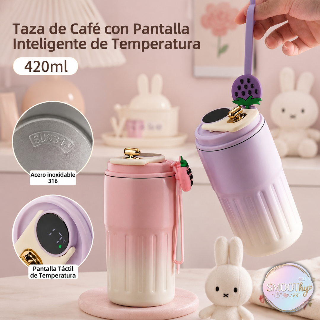 𝙎𝙈𝙊𝙊𝙏𝙝𝙮™ Termo Portátil inteligente